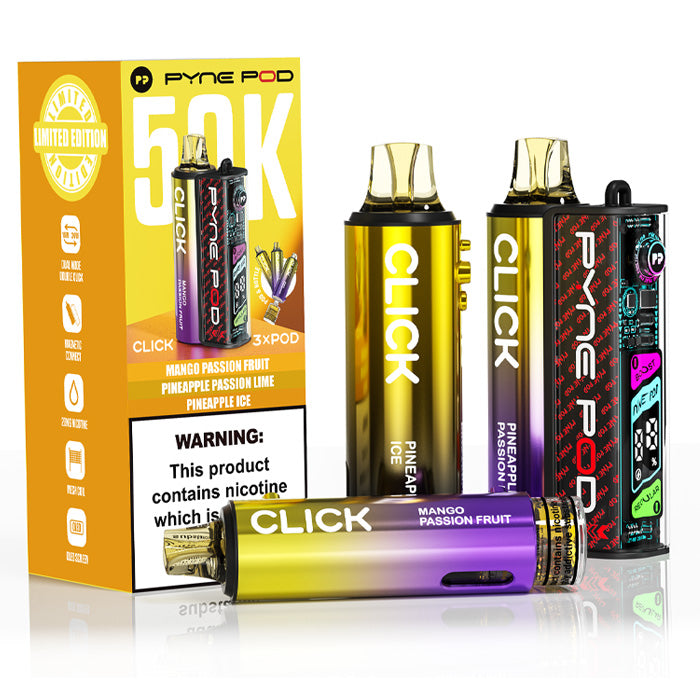 Pyne Pod Click 50K Prefilled Pod Kit Tropical Edition