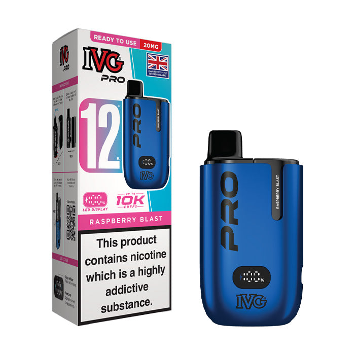 Raspberry Blast IVG Pro 12 Starter Kit