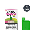 Raspberry Watermelon PIXL 8000 Prefilled Pod and Box