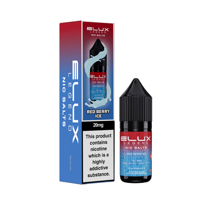 Red Berry Ice 10ml Nic Salt E-Liquid by Elux Legend