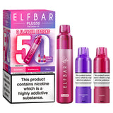 Red Edition Elf Bar Plus 50 Prefilled Pod Kit and Box