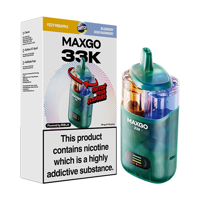 relx maxgo combo 33k vape kit RELX MaxGo Combo 33K Puffs Vape Kit main image 0