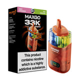 RELX MaxGo Combo 33K Prefilled Vape Kit - Sweet Strawberry + Sour Bubblegum