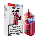 RELX MaxGo Combo 33K Prefilled Vape Kit - Watermelon + Blueberry Sour Raspberry