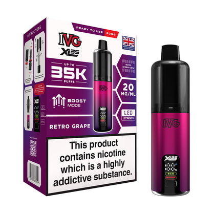 IVG XL35 Prefilled Pod Kit - Retro Grape