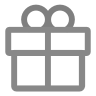 Rewards scheme: Grey Rewards icon