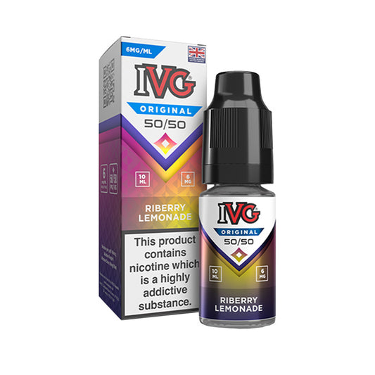 Riberry Lemonade E-Liquid by IVG Original 50/50