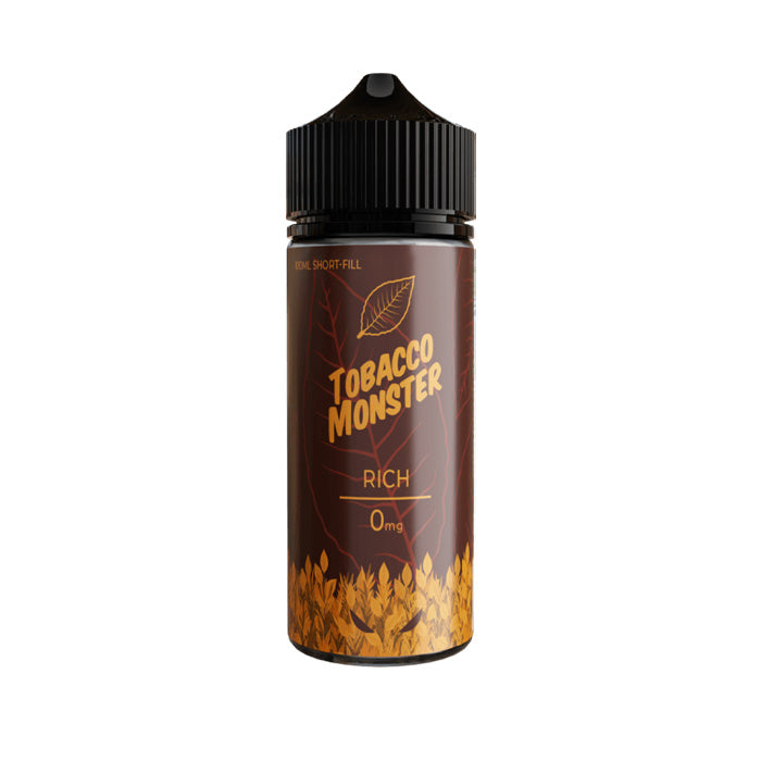 Rich 100ml Shortfill E-Liquid by Tobacco Monster