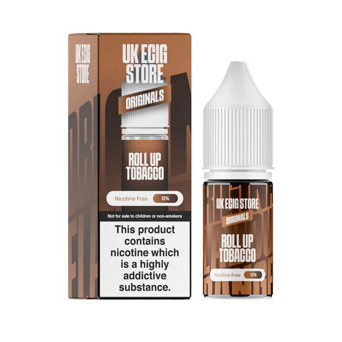 UK Ecig Store Roll Up Tobacco 10ml E-liquid with Box