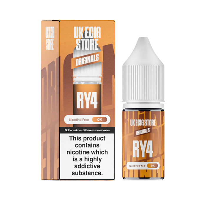 UK Ecig Store RY4 10ml E-liquid with Box