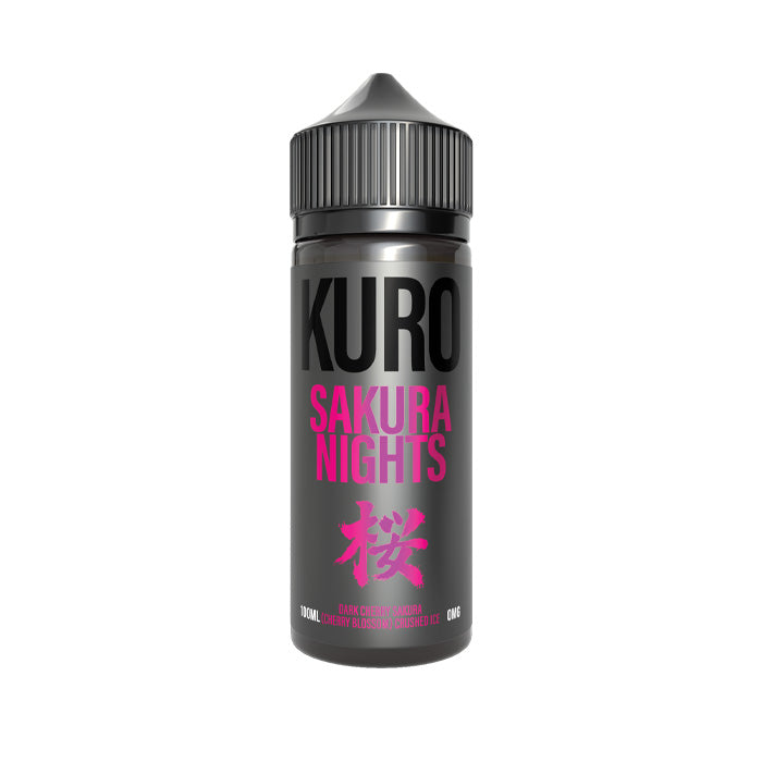 Sakura Nights 100ml Shortfill E-Liquid by Kuro