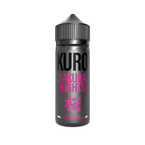 Sakura Nights 100ml Shortfill E-Liquid by Kuro