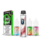 Scorching Cloud Vaporesso Xros 6 Kit with three super salts and a pack of pods