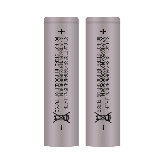 Sinowatt 30SP 3000mAh 18650 Battery Twin Pack