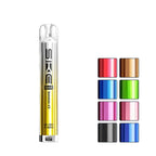 SKE Bar 600 Prefilled Pod Kit with eight squares showcasing eight flavours out of thirty four.