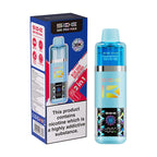 Blue Sour Raspberry SKE Crystal 30K Pro Max Plus Prefilled Pod Kit and Box