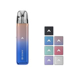 Smok Arco E1 Vape Kit with seven squares showcasing all available colours
