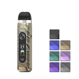 Smok Nove 6 Pod Kit with seven squares showcasing all available colours