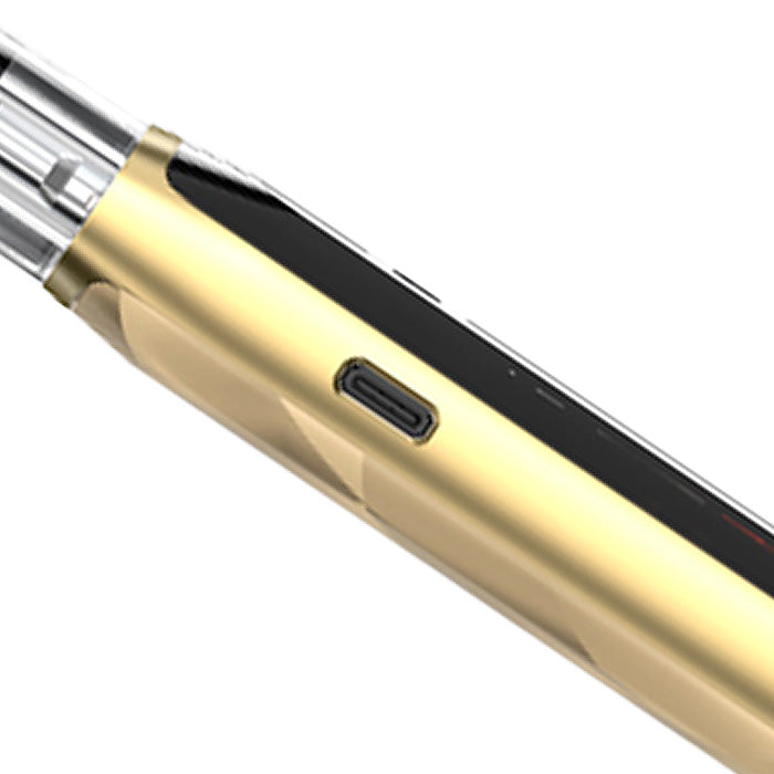 A close up of the Smok Novo 6 Ultra chargng port