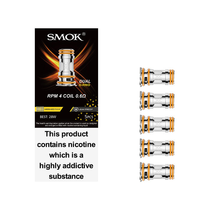 Smok RPM 4 0.6Ω Coils and Box