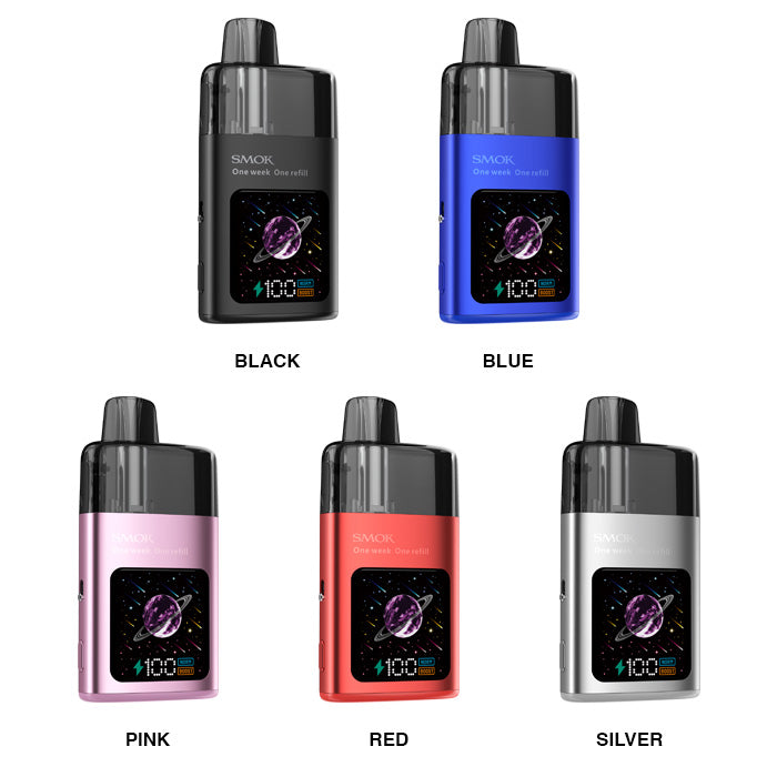 Smok TFOS Pod Kit with all available colours