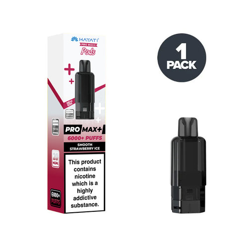 Smooth Strawberry Ice Hayati Pro Max Plus Prefilled Pods