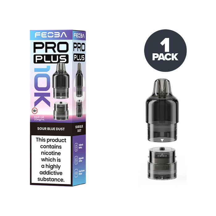 Sour Blue Dust Feoba Pro Plus 10K Refill Pack