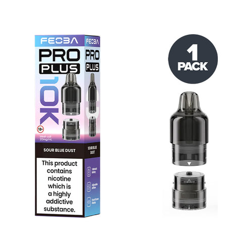 Sour Blue Dust Feoba Pro Plus 10K Refill Pack