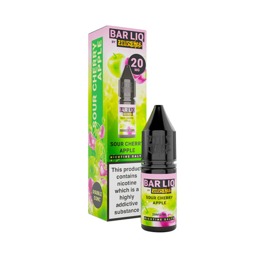 Sour Cherry Apple Nic Salt E-Liquid by Zeus Juice Bar Liq