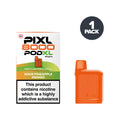 Sour Pineapple Mango PIXL 8000 Prefilled Pod and Box