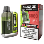 Sour Pineapple SKE CL6000 Prefilled Pod Kit with Box