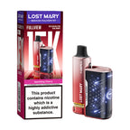 Sparkling Cherry Lost Mary Nera 15K Fullview Prefilled Pod Kit with box
