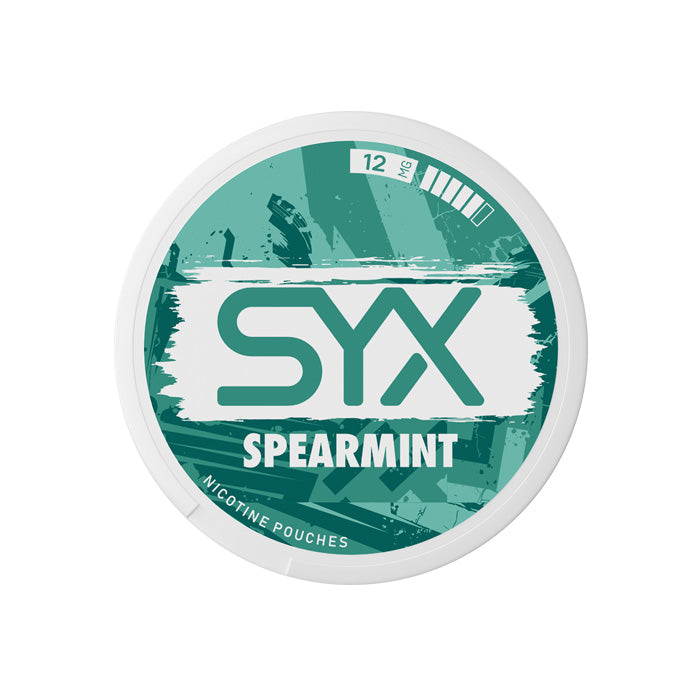 Spearmint 12mg SYX Nicotine Pouches