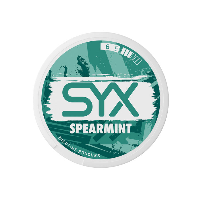 Spearmint 6mg SYX Nicotine Pouches