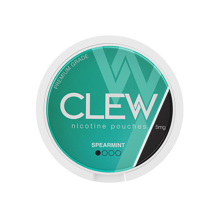 5mg Spearmint CLEW Nicotine Pouches