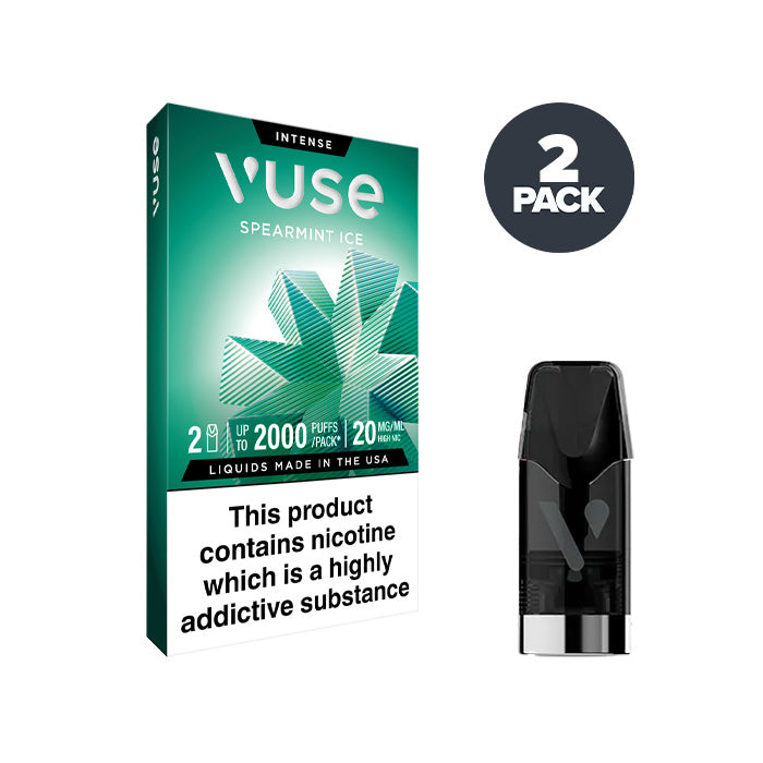 Spearmint Ice Vuse Intense Pods | Pack of 2