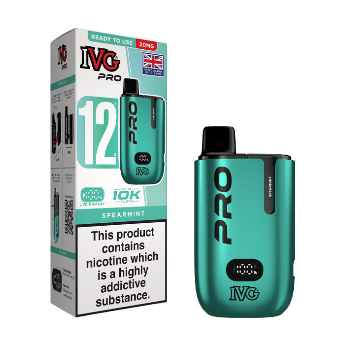 IVG Pro 12 Prefilled Pod Kit - Spearmint