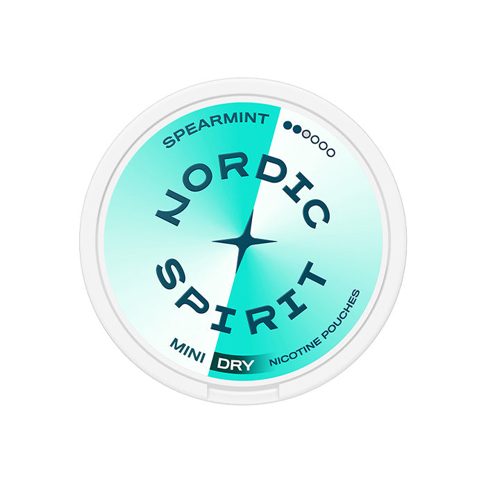 Nordic Spirit Spearmint Mini Nicotine Pouches - 3mg Regular