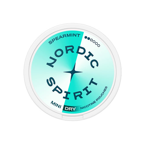 Nordic Spirit Spearmint Mini Nicotine Pouches - 3mg Regular