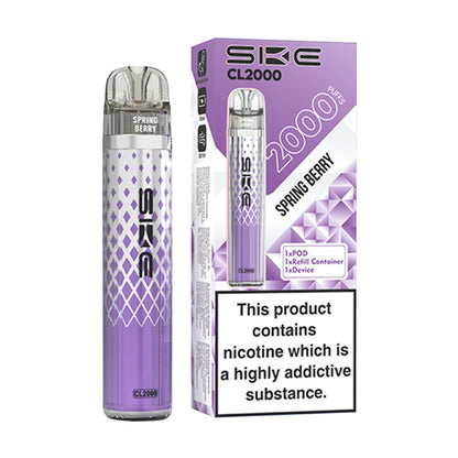 SKE CL2000 Prefilled Pod Kit - Spring Berry