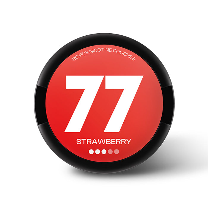 Strawberry 10.4mg 77 Nicotine Pouches