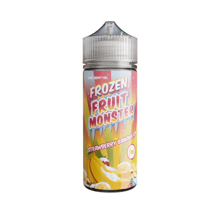 Strawberry Banana Ice 100ml Shortfill E-Liquid by Frozen Fruit Monster