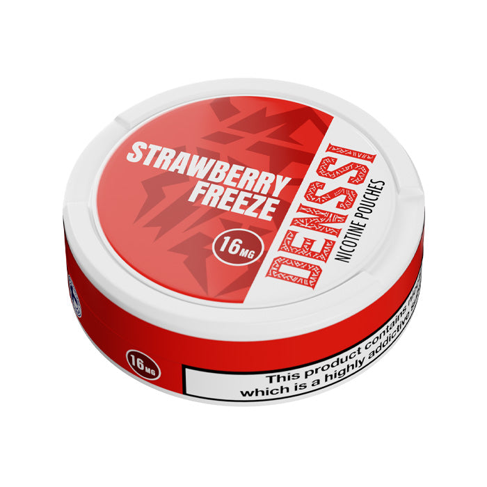 Tub of 20 Denssi Strawberry Freeze 16mg Nicotine Pouches