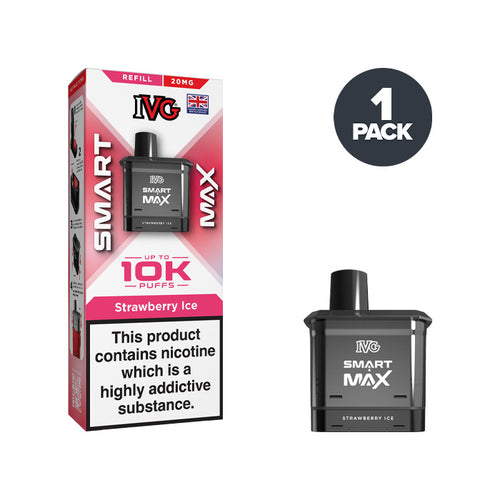 Strawberry Ice IVG Smart Max Refill Pack and Box