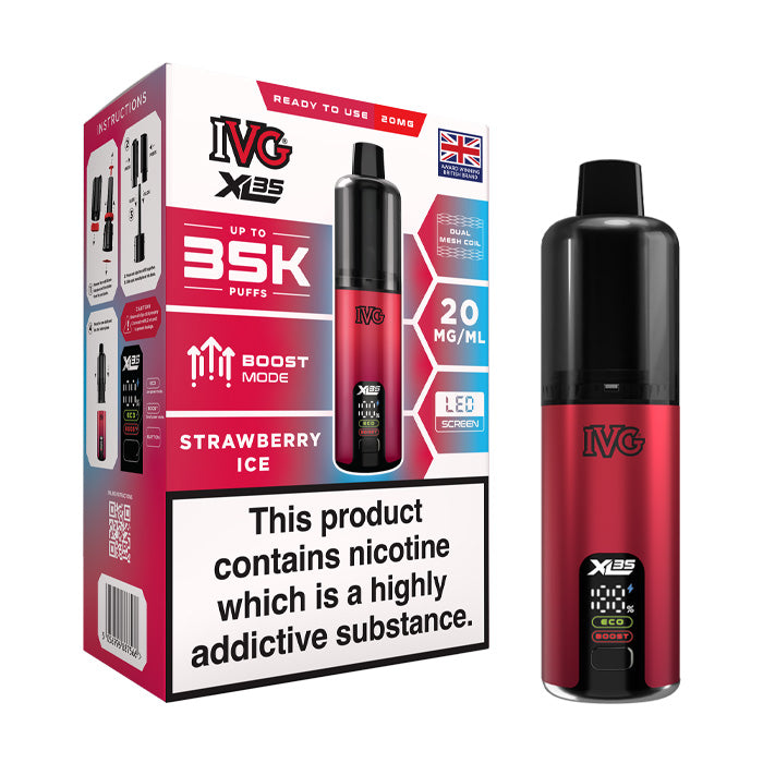 IVG XL35 Prefilled Pod Kit - Strawberry Ice