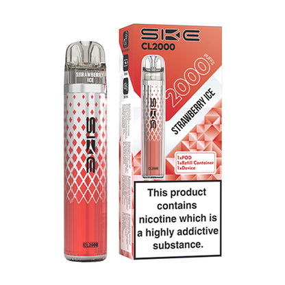 SKE CL2000 Prefilled Pod Kit - Strawberry Ice