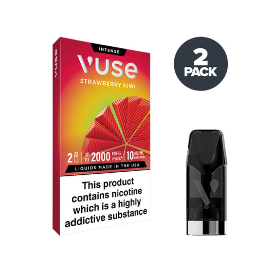 Strawberry Kiwi 10mg Vuse Intense Pod and Box