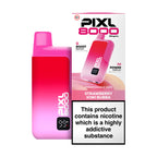 Strawberry Kiwi Bubba PIXL 8000 Prefilled Pod Kit and Box