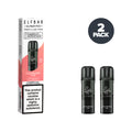 Two Strawberry Kiwi Elf Bar 600 Prefilled Pods with Box