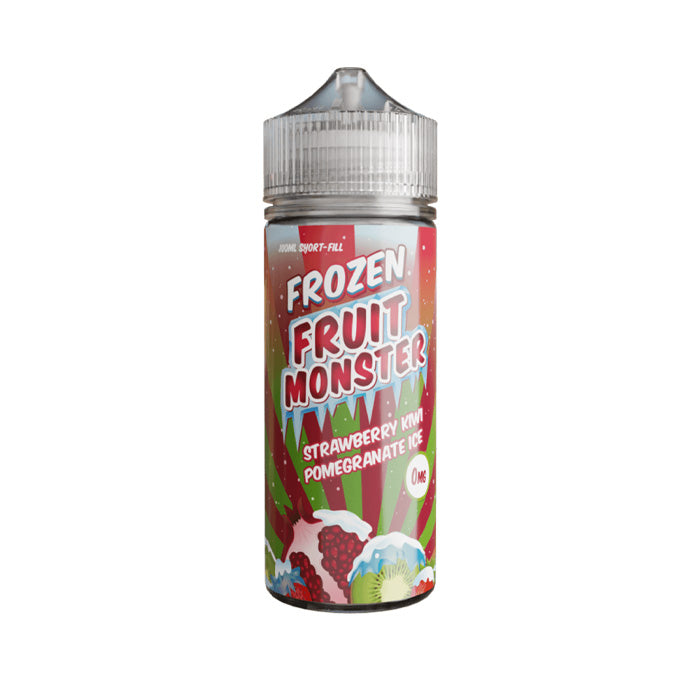 Strawberry Kiwi Pomegranate Ice 100ml Shortfill E-Liquid by Frozen Fruit Monster